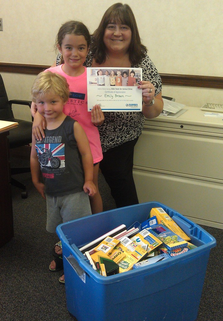 Astoria Federal Tools for School drive Astoria Federal Tools for School drive