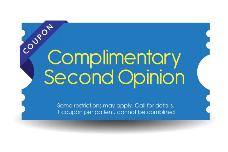 Complimentatry Second Opinion Coupon