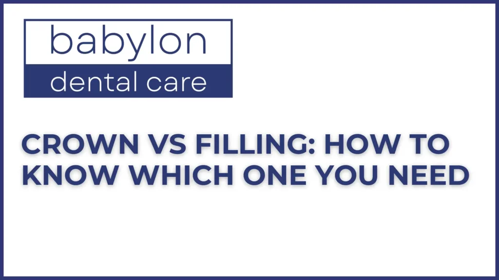 Crown vs Filling_ How to Know Which One You Need Image