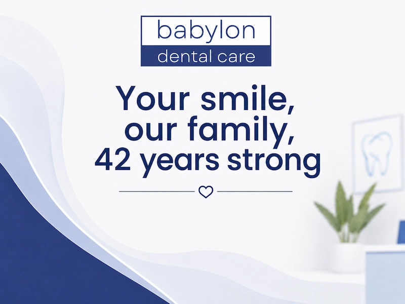 Your Smile, Our family 42 Years strong